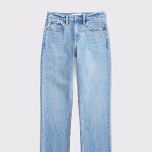Abercrombie Mid Rise 90s Straight Jean 26 Short